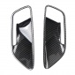 4PCS Carbon Style Inner Side Door Handle Bowl Cover For Ford Puma 2019-2023