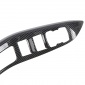 4PCS Carbon Style Inner Door Armrest Window Lift Cover Trim For Ford Puma 2019-2023 Right-Hand Drive