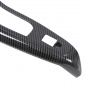4PCS Carbon Style Inner Door Armrest Window Lift Cover Trim For Ford Puma 2019-2023 Right-Hand Drive