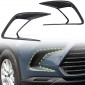 2PCS Front/Rear Fog Light Lamp Overlays Cover Trim For Toyota Grand Highlander 2024 2025