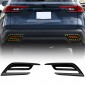 2PCS Front/Rear Fog Light Lamp Overlays Cover Trim For Toyota Grand Highlander 2024 2025