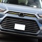 Front Hood Center Grille Molding Strip Overlay Cover For Toyota Grand Highlander 2024 2025
