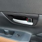 Carbon Style Side Door Handle Bowl Overlay Cover For Toyota Grand Highlander 2024 2025 (with Switch Holes)