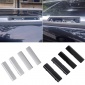 Only Fit OEM Rack!!!4PCS Car Exterior Accessories Roof Rails Rack End Cap Cover Shell Replacement For Toyota Highlander 2020-2024