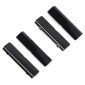 Only Fit OEM Rack!!!4PCS Car Exterior Accessories Roof Rails Rack End Cap Cover Shell Replacement For Toyota Highlander 2020-2024
