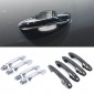 8PCS Car Exterior Door Handle Cover Trim For Toyota Hilux 2016-2025 / Fortuner 2016-2023
