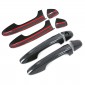 8PCS Car Exterior Door Handle Cover Trim For Toyota Hilux 2016-2025 / Fortuner 2016-2023