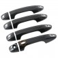 8PCS Car Exterior Door Handle Cover Trim For Toyota Hilux 2016-2025 / Fortuner 2016-2023