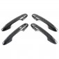8PCS Car Exterior Door Handle Cover Trim For Toyota Hilux 2016-2025 / Fortuner 2016-2023