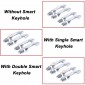 8PCS Car Exterior Door Handle Cover Trim For Toyota Hilux 2016-2025 / Fortuner 2016-2023