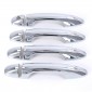 8PCS Car Exterior Door Handle Cover Trim For Toyota Hilux 2016-2025 / Fortuner 2016-2023