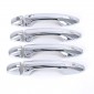 8PCS Car Exterior Door Handle Cover Trim For Toyota Hilux 2016-2025 / Fortuner 2016-2023