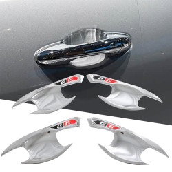 4PCS Side Door Outer Handle Bowl Cover Trim For Toyota Hilux 2016-2025