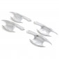 4PCS Side Door Outer Handle Bowl Cover Trim For Toyota Hilux 2016-2025