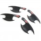 4PCS Side Door Outer Handle Bowl Cover Trim For Toyota Hilux 2016-2025