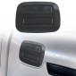Carbon Style Oil Fuel Tank Cap Overlay Cover Trim For Toyota Hilux 2016-2025