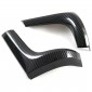 Carbon Style Center Console Side A/C Vent Overlay Cover For Toyota Hilux 2016-2025