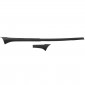 Carbon Style Center Console Dashboard Strip Overlay Cover For Toyota Hilux 2016-2025