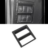Carbon Style Head Light Switch Button Trim 1PCS For Toyota Hilux 2016-2025 / Fortuner 2016-2023