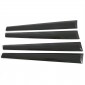 4PCS Carbon Style Interior Side Door Decorative Stripe Cover For Toyota Hilux 2016-2025