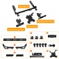 Central Control Multifunctional Integrated Bracket Mobile Phone Holder For GWM Tank 400 2023-2025
