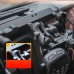 Aluminum Alloy Center Console Dashboard Mount Phone Holder For Jeep Wrangler JL/Gladiator JT 2019-2023