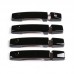ABS Glossy Black Style Exterior Door Grab Handle Cover Trim For Land Rover Defender 90/110 2020-2023
