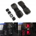6pcs Smoke Style Car Tail Light Cover Brake Light Indicator Protective Cover For Land Rover Defender 2020-2023