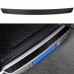 Stainless Outer Rear Sill Bumper Cover Plate 1pcs For Land Rover Defender 90/110/130 2020-2023