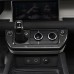 Carbon Style Central Control Navigation Panel Trim Cover For Land Rover Defender 2020-2023 Left Hand Driver
