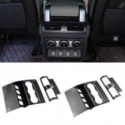 ABS Car Interior Rear Row Air Conditioning Outlet Vent Frame Cover Trim For Land Rover Defender 2020-2023