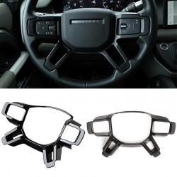 Car Steering Wheel Decoration Frame Trim For Land Rover Defender 2020-2023