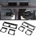 3PCS Middle Console Outlet Vent Console AC L&R Air For Land Rover Defender 2020-2023 LHD