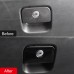 Glossy Black Co-Pilot Storage Box Grab Handle Cover Frame Trim For Land Rover Defender 2020-2023