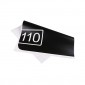 Matte Black Car Engine Hood Emblem Decal Stickers Cover For Land Rover Defender 90/110/130 2020 2021 2022 2023