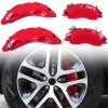 Red Style Car Disc Brake Caliper Covers Front & Rear Car Caliper Cover For Land Rover Defender 110 2020-2024