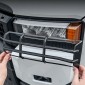 2PCS Front Fog Lamp Head Light Overlays Cover Trim For Toyota Land Cruiser Prado J250 LC250 2024 2025