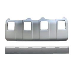 Silver Style Lower Valance Panel Bumper Replacement For Toyota Land Cruiser Prado J250 LC250 2024 2025