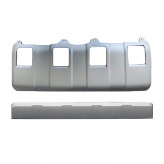 Silver Style Lower Valance Panel Bumper Replacement For Toyota Land Cruiser Prado J250 LC250 2024 2025