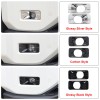 2PCS Front Fog Light Lamp Decorative Cover Trim Toyota Land Cruiser Prado J250 LC250 2024 2025