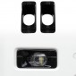 2PCS Front Fog Light Lamp Decorative Cover Trim Toyota Land Cruiser Prado J250 LC250 2024 2025