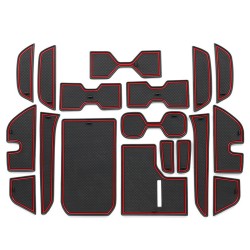 Inner Door Cup Holder Non-Slip Pad Mat For Toyota Land Cruiser Prado J250 LC250 2024 2025