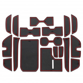 Inner Door Cup Holder Non-Slip Pad Mat For Toyota Land Cruiser Prado J250 LC250 2024 2025
