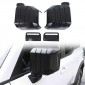 4PCS Rearview Side Mirror Cover Trim For Toyota Land Cruiser Prado J250 LC250 2024 2025