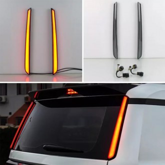 2PCS LED Trunk Tail Light Rear Pillar Brake Lamp For Toyota Land Cruiser Prado J250 LC250 2024 2025