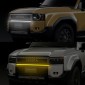 ABS Grille Light LED Lighting Strip For Toyota Land Cruiser Prado J250 LC250 2024 2025