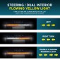 ABS Grille Light LED Lighting Strip For Toyota Land Cruiser Prado J250 LC250 2024 2025