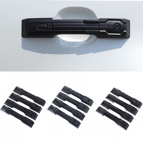 4PCS Exterior Side Door Handles Cover Trim For Toyota Land Cruiser Prado J250 LC250 2024 2025