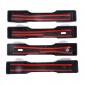 4PCS Exterior Side Door Handles Cover Trim For Toyota Land Cruiser Prado J250 LC250 2024 2025