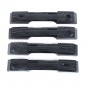 4PCS Exterior Side Door Handles Cover Trim For Toyota Land Cruiser Prado J250 LC250 2024 2025